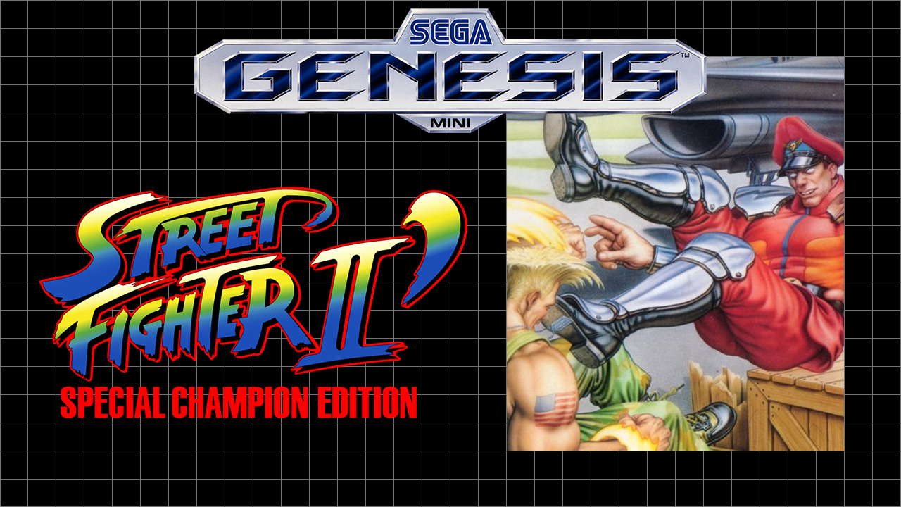 Street fighter 2 on sale sega genesis mini