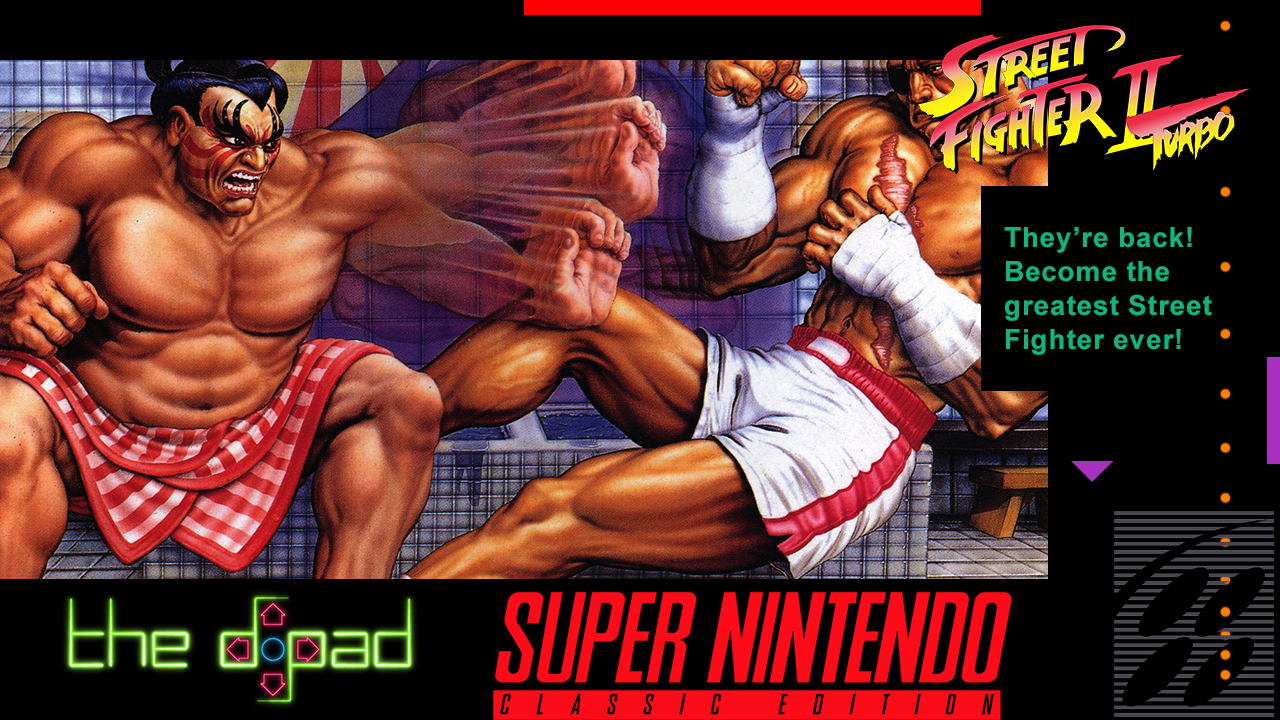 Street Fighter 2 Turbo Hyper Fighting - Box Traduzido (snes)